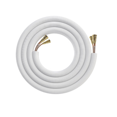 Image of MRCOOL DIY 4th Generation 50ft Line Set Install Kit For 12k or 18k BTU With Cable For DIY or Easy Pro Systems