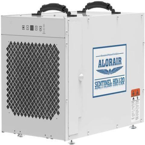 Image of ALORAIR SENTINEL HDI120 WHOLE HOUSE DEHUMIDIFIER, 120 PINTS AT AHAM, UP TO 3,300 SQ. FT. 5 YEARS WARRANTY, CETL LISTED, BASEMENT DEHUMIDIFIER WITH A PUMP, MERV-10, CRAWL SPACE DEHUMIDIFYING