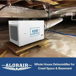ALORAIR SENTINEL HDI100 WHOLE HOME DEHUMIDIFIER, 100 PINTS AT AHAM, UP TO 2,900 SQ. FT. 5 YEARS WARRANTY, CETL LISTED, BASEMENT DEHUMIDIFIER WITH A PUMP, REMOTE CONTROL, CRAWL SPACE DEHUMIDIFYING