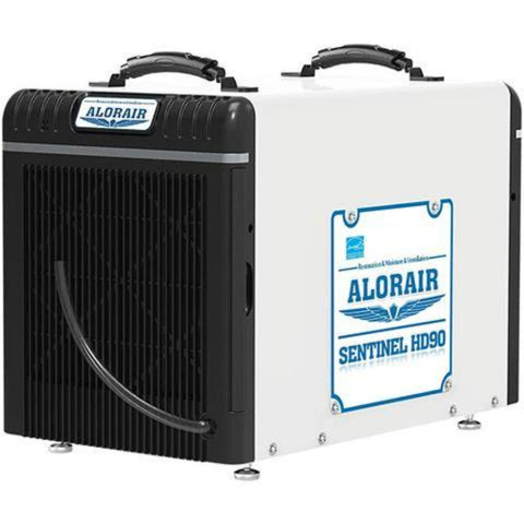 Image of ALORAIR® SENTINEL HD90 ENERGY STAR BASEMENT & CRAWL SPACE DEHUMIDIFIER 90 PINTS/DAY, GRAVITY DRAINING,ENERGY STAR, CE,ETL CERTIFICATE CAPACITY: 90 PPD (AHAM), 198 PPD (SATURATION)