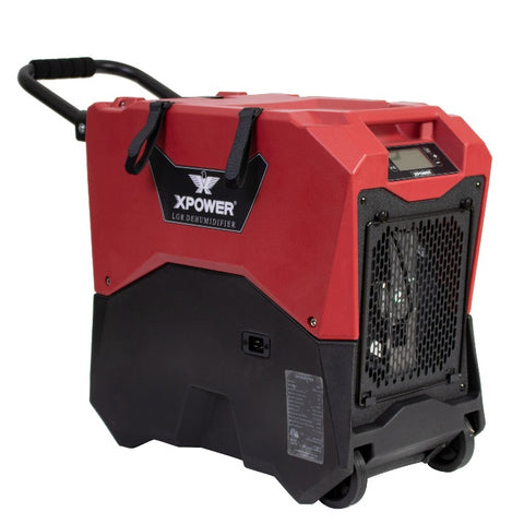 Image of XPOWER XD-85LH 145-Pint LGR Commercial Dehumidifier with Automatic Purge Pump