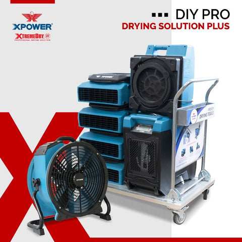 Image of XPOWER XtremeDry® Pro-DIY Restoration PLUS Clean-Up Tool Kit