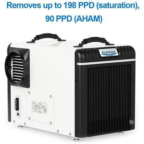 Image of ALORAIR® SENTINEL HDI90 ENERGY STAR BASEMENT DEHUMIDIFIER 90 PINTS/DAY WITH PUMP, CAPACITY: 90 PPD (AHAM), 198 PPD (SATURATION)