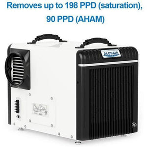 ALORAIR® SENTINEL HDI90 ENERGY STAR BASEMENT DEHUMIDIFIER 90 PINTS/DAY WITH PUMP, CAPACITY: 90 PPD (AHAM), 198 PPD (SATURATION)